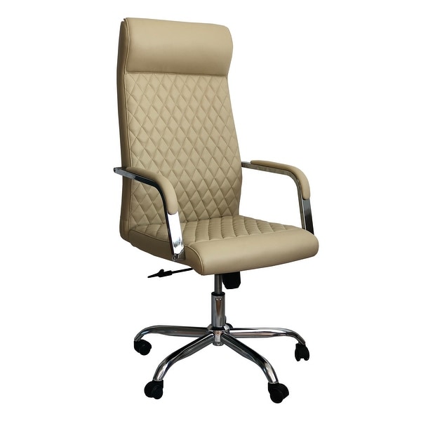 beige office chair