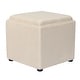 preview thumbnail 12 of 25, Adeco Storage Ottoman With Tray