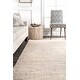 preview thumbnail 5 of 46, nuLOOM Handwoven Reversible Jute and Cotton Area Rug