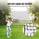 preview thumbnail 3 of 5, Golf Net Sports Netting Barrier for Backyard Driving Training Swing - Black 10X15 feet single net