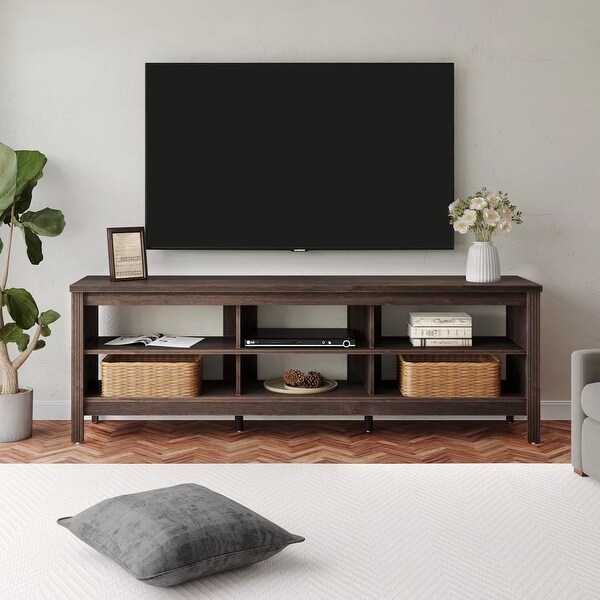 TV Stand for 75 Inch TV Console Table Wood Entertainment Center On Sale Bed Bath Beyond 33613992