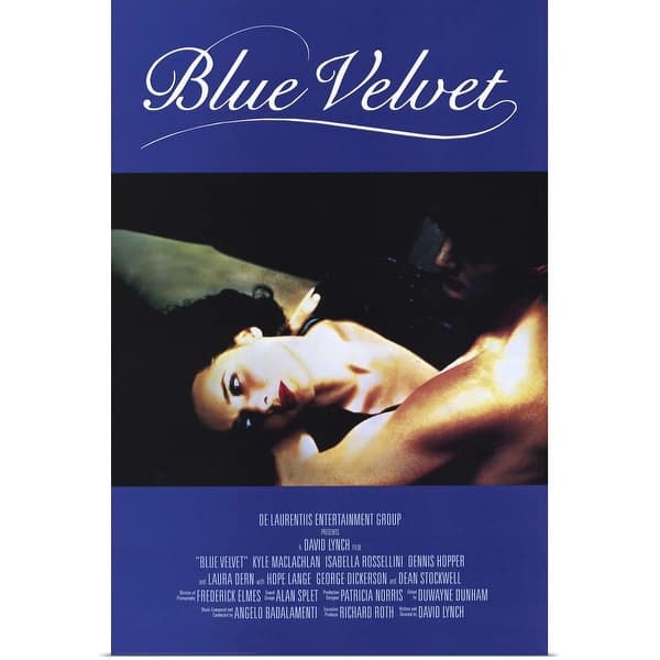 blue velvet polish poster