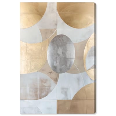 Golden Orb II Canvas by Art Remedy, Gallery Wrapped