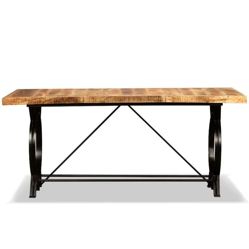 vidaXL Dining Table Kitchen Table Home Dining Room Table Solid Reclaimed Wood