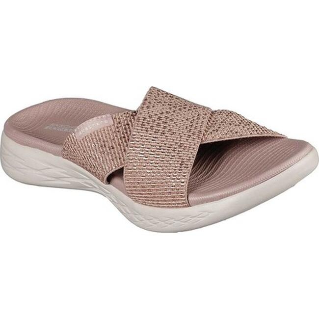 skechers sparkle slides