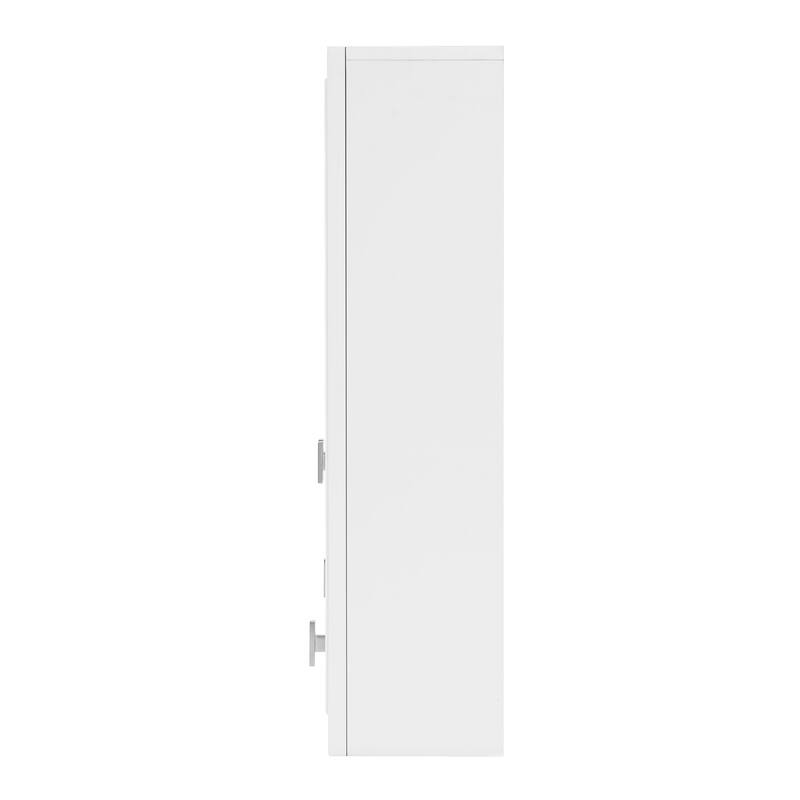 Modern Bathroom Cabinet with 5 Adjustable Shelves, Wall-Mounted Medicine Cabinet