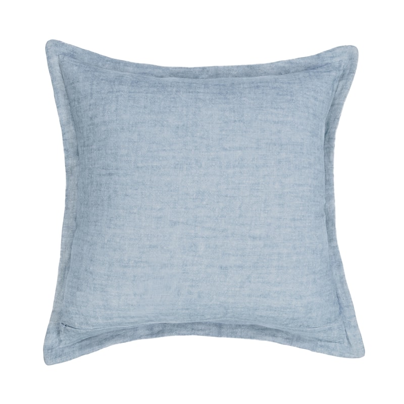 Amy Linen 22-inch Square Throw Pillow, by Kosas Home