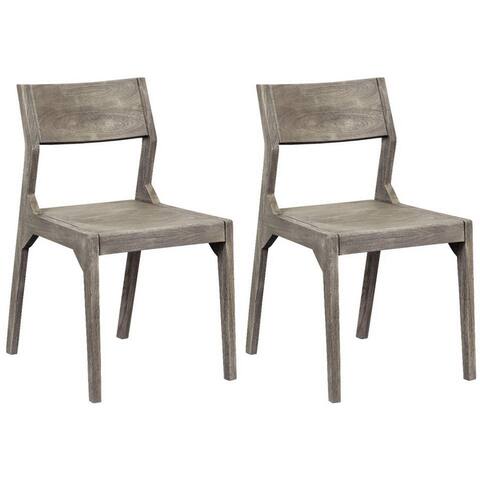 Set of 2 Yukon Angled Back Dining Chairs