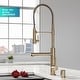 preview thumbnail 34 of 122, Kraus Artec 2-Function Commercial Pulldown Pot Filler Kitchen Faucet