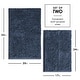 preview thumbnail 157 of 197, Hearth & Harbor Non-Slip Super Plush Chenille Bathroom Rugs