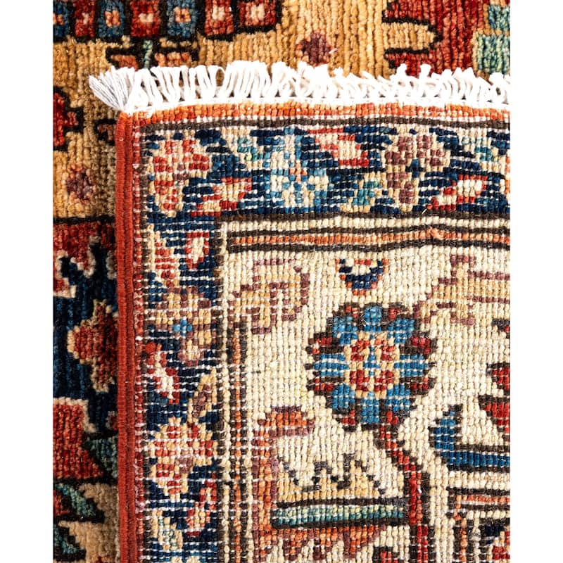 Serapi One-of-a-Kind Hand-Knotted Area Rug - Red - 4' 2" x 6' 3"