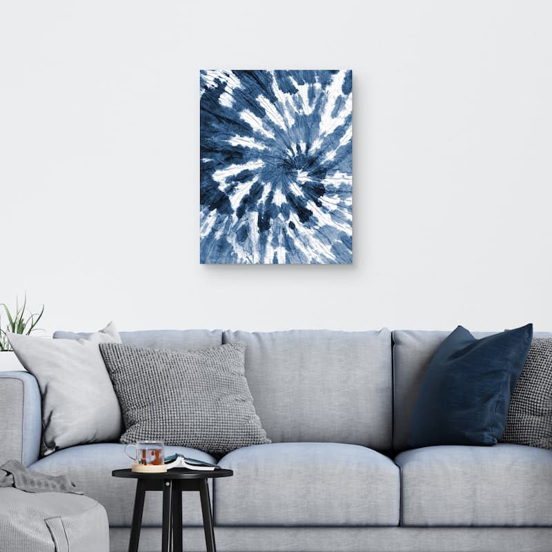 Shibori Pattern by Belle Maison Canvas Art Print