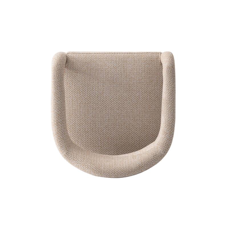 Manhattan Comfort Modern Aspen Tweed Dining Armchair