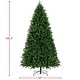 preview thumbnail 5 of 15, Yaheetech Pre-lit Spruce Artificial Hinged Holiday Christmas Pine Tree