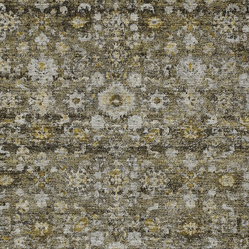 HomeRoots Oriental Traditional Rectangle Outdoor Rug