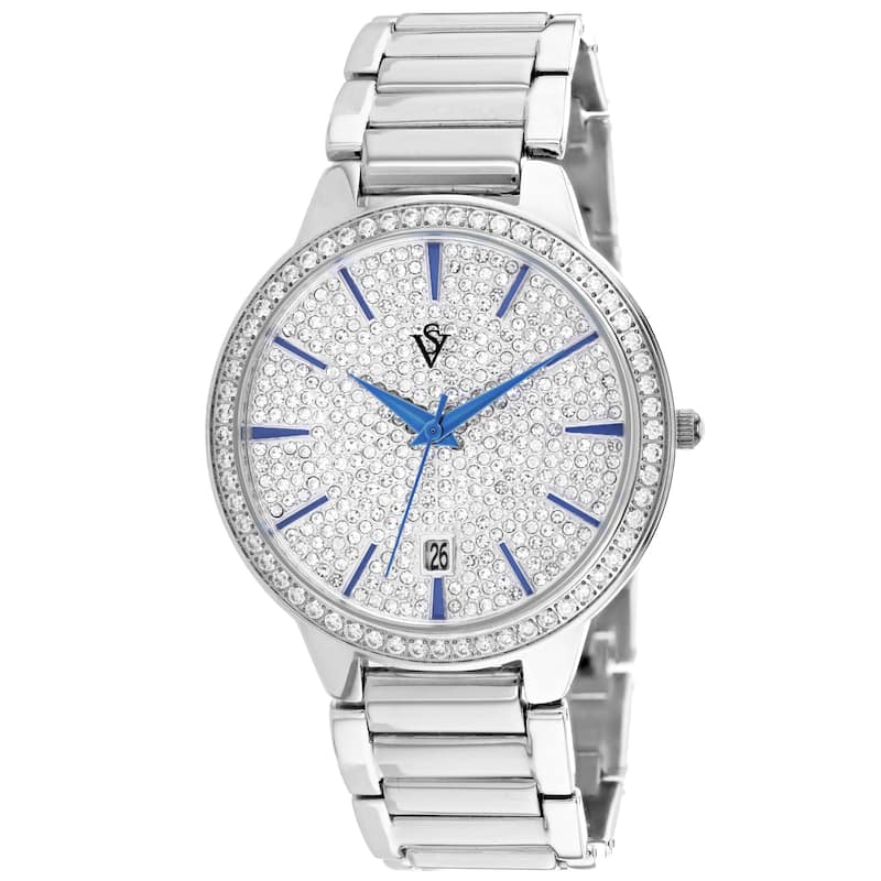 Christian Van Sant Women's Alessia Silver Dial Watch - CV0292A - 6 (36)