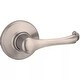 preview thumbnail 1 of 0, Kwikset Maximum Series Dorian Passage Door Leverset Satin Nickel