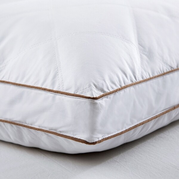 gusseted down pillows
