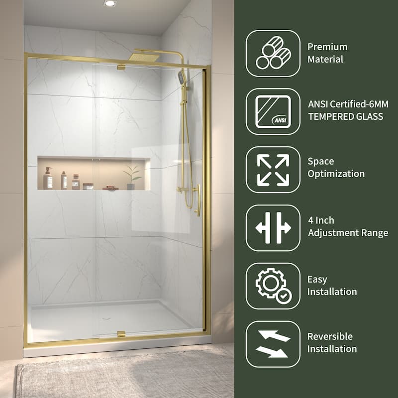 Modland bathroom shower door