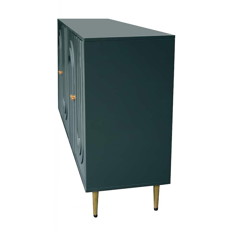 4-Door Wooden Sideboard Storage Cabinet