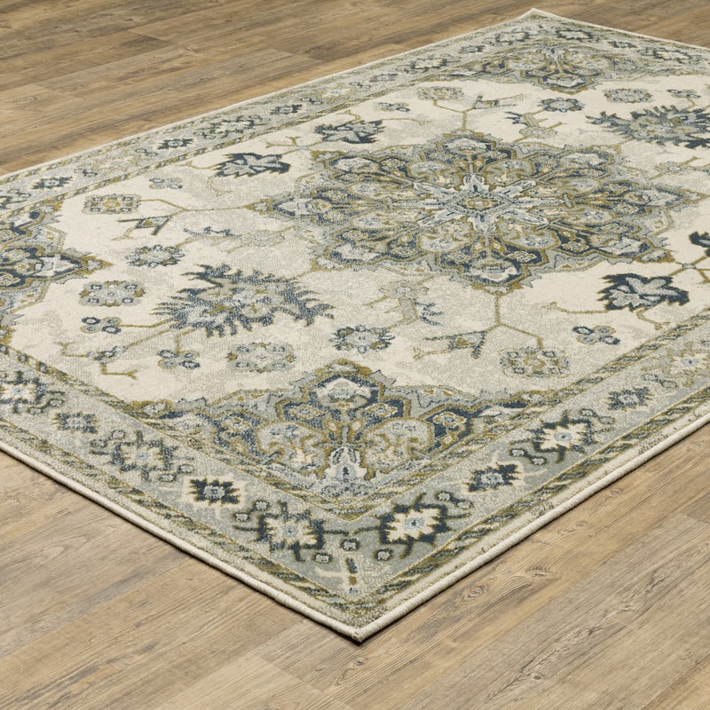 Style Haven Bassel Center Medallion Indoor Area Rug