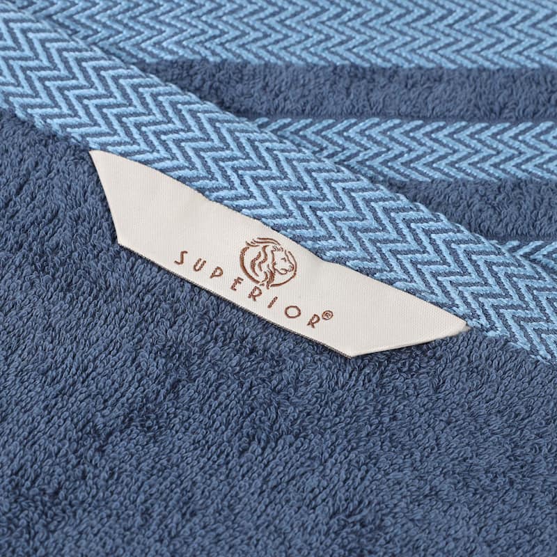 Superior Hays Cotton Soft Medium Weight Bath Sheet Set of 2
