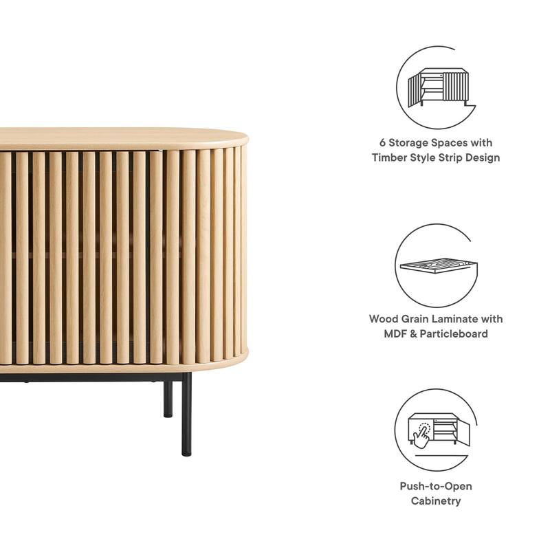 Fortitude 59" Oval Sideboard