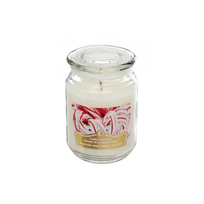 Christmas 18 Oz Scented Jar Candle Candy Cane - Set of 2 - N/A