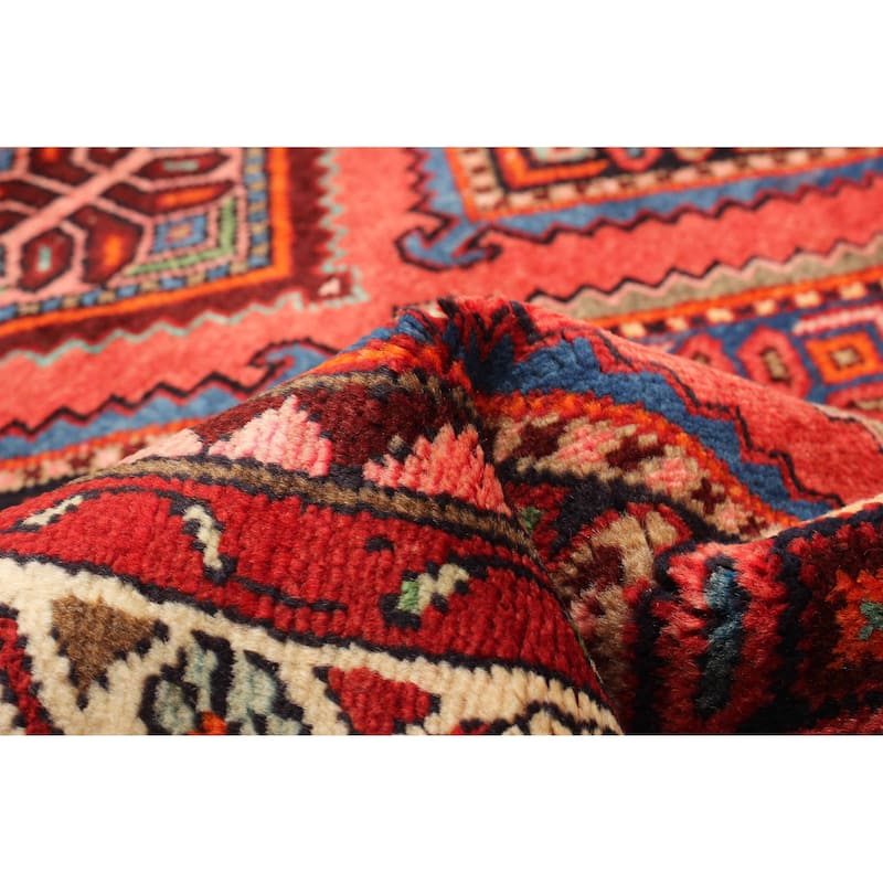 ECARPETGALLERY Hand-knotted Konya Anatolian Red Wool Rug - 2' 11" x 9' 7"