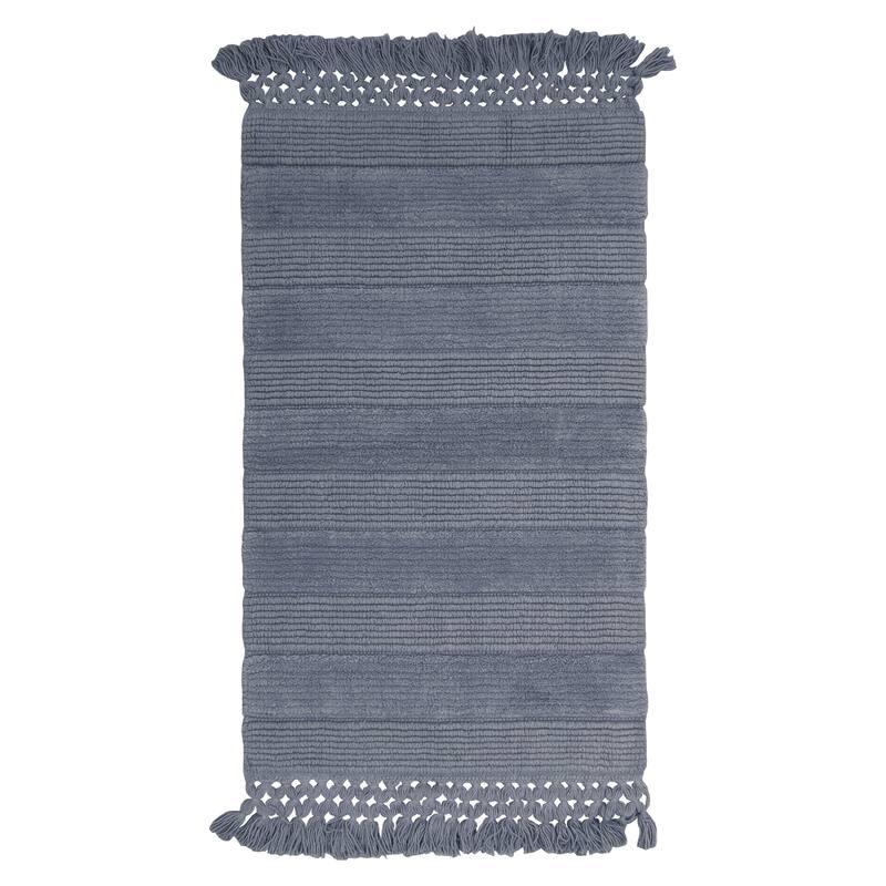 French Connection Safira Fringe Bath Rug