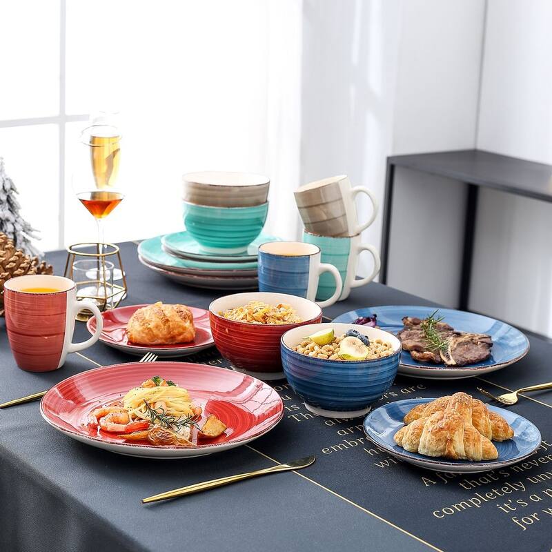 vancasso Bella 16-Piece Stoneware Dinnerware Set (Service for 4)
