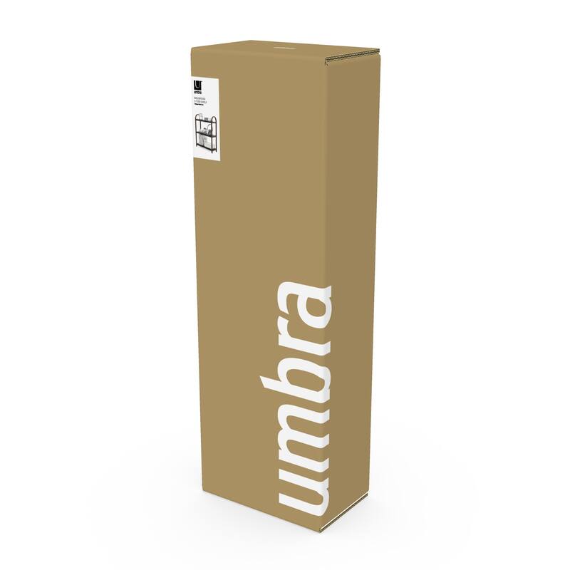 Umbra 1016838 Bellwood 28" Wide 3 Shelf Wood Shelving Unit