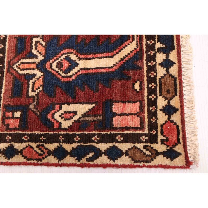 ECARPETGALLERY Hand-knotted Kayseri Vintage Red Wool Rug - 5'5 x 8'8