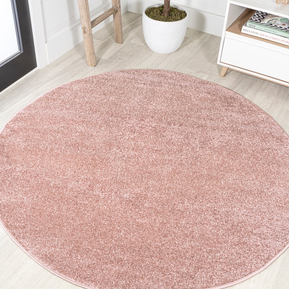 JONATHAN Y Tumbling Solid Low-Pile Area Rug