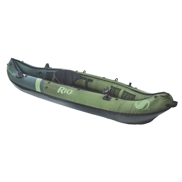 Sevylor rio 1 person inflatable fishing canoe