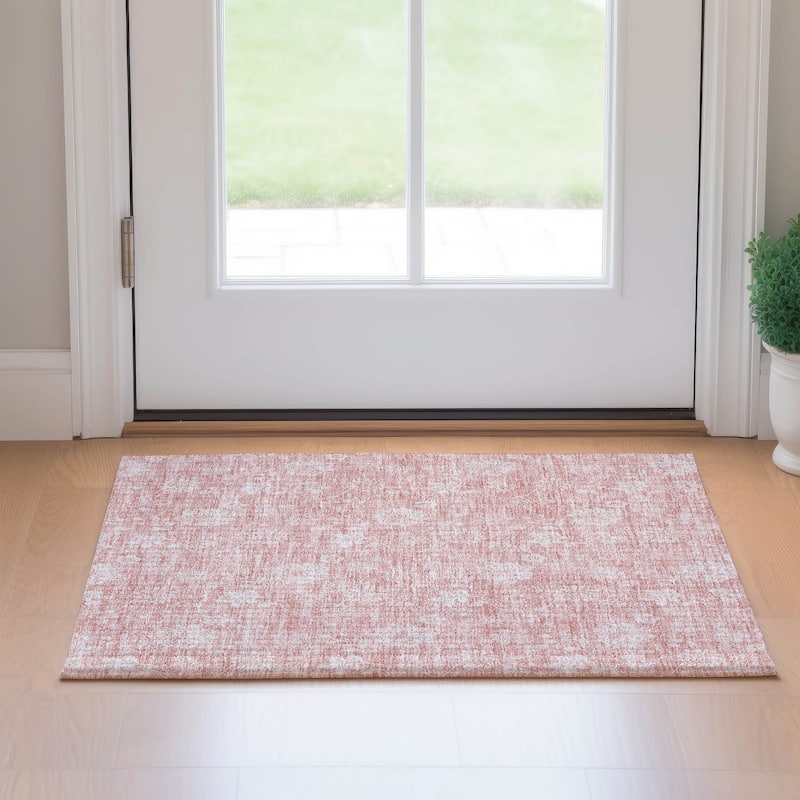 Premium Washable Super Soft Floral Garden Mayfield Rug - Pink - 1' 8" x 2' 6" - Rectangle