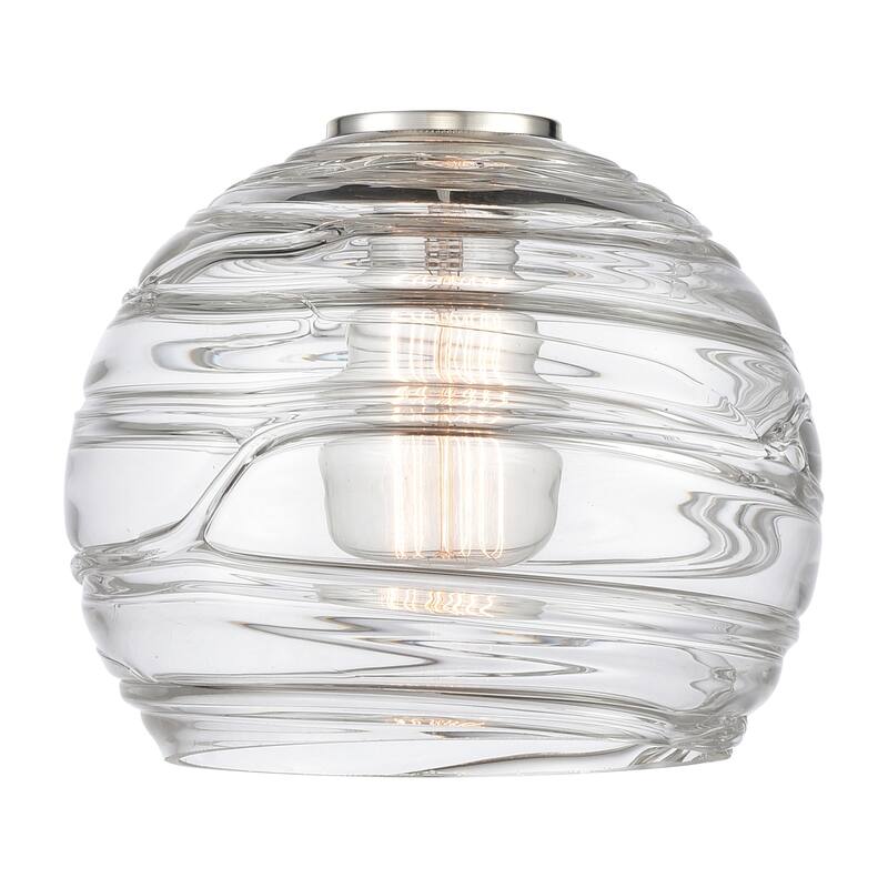 Innovations Lighting Athens Deco Swirl - 1 Light 8" Stem Hung Mini Pendant