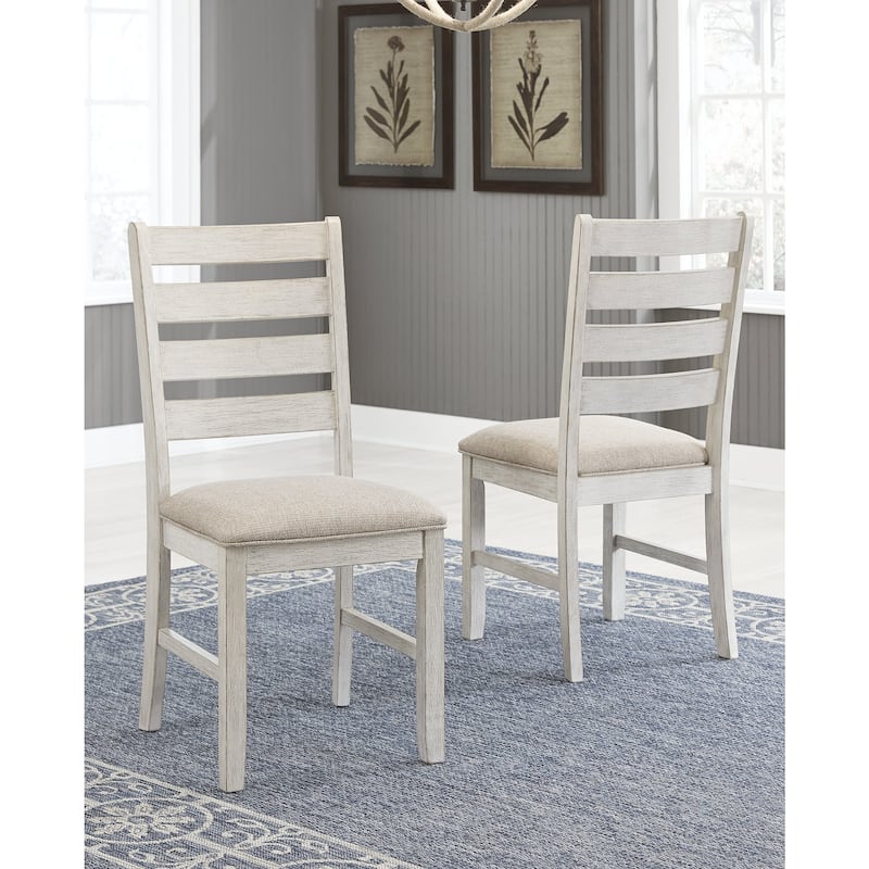 Signature Design by Ashley Skempton White / Light Brown 4-Piece Dining Package