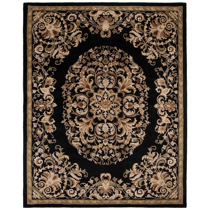 SAFAVIEH Handmade Heritage Hot Air Balloon Traditional Oriental Wool Rug