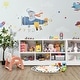 preview thumbnail 2 of 39, Costway Kids 2-Shelf Bookcase 5-Cube Wood Toy Storage Cabinet
