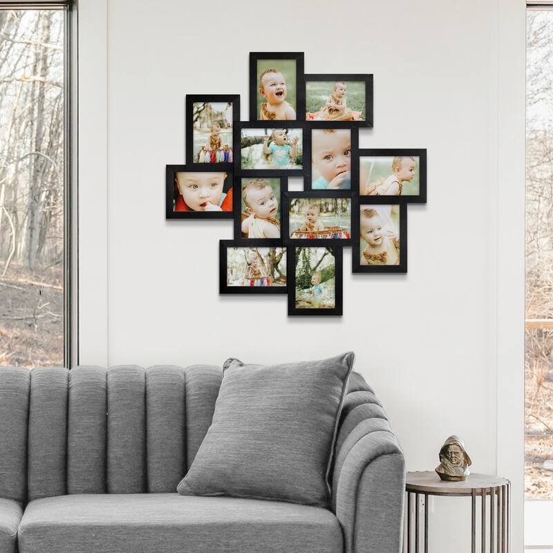 HELLO LAURA 12 Opening Picture Family Frame Collage Photo Frame