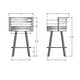 preview thumbnail 9 of 9, Amisco Render Swivel Counter Stool