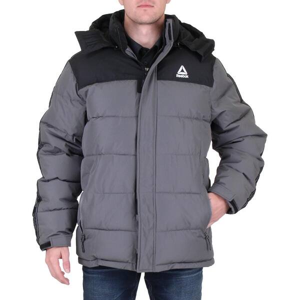 Shop Reebok Mens Puffer Coat Winter Warm Overstock 29769680