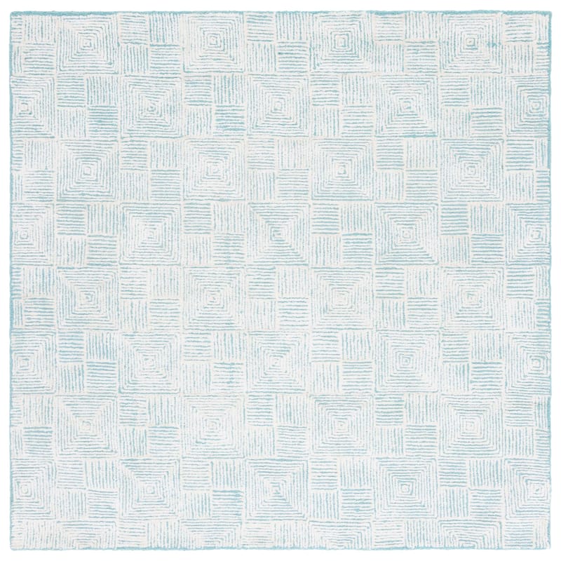 SAFAVIEH Handmade Glamour Nayma Geometric Viscose Rug