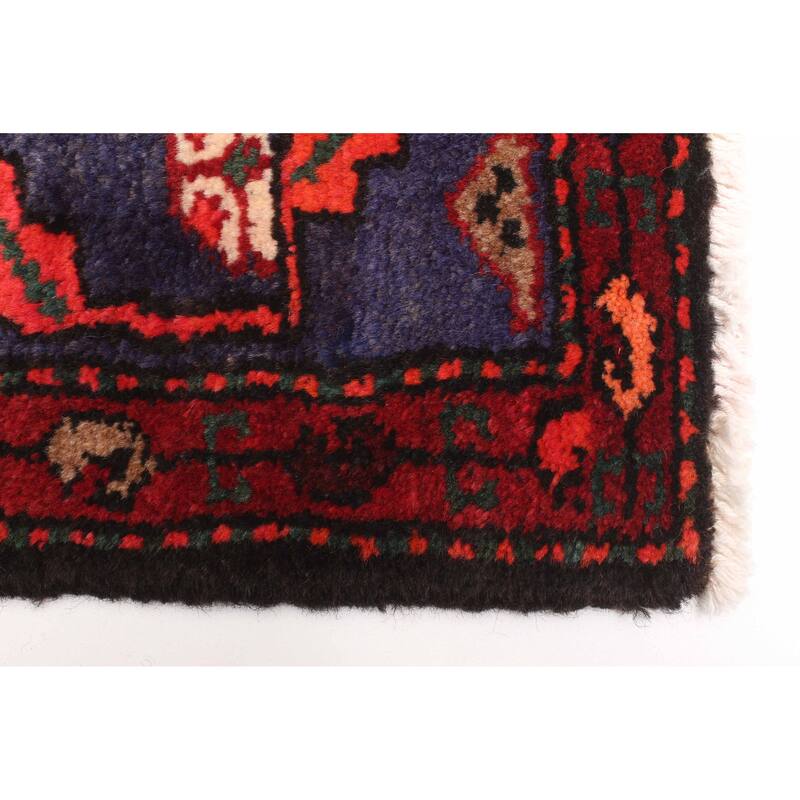 ECARPETGALLERY Hand-knotted Andelz Red Wool Rug - 4'7 x 7'1