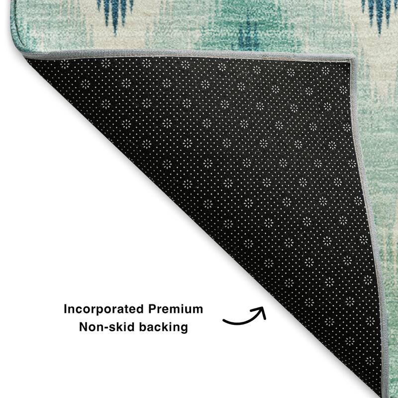 Premium Washable Super Soft Boho Womba Mayfield Rug