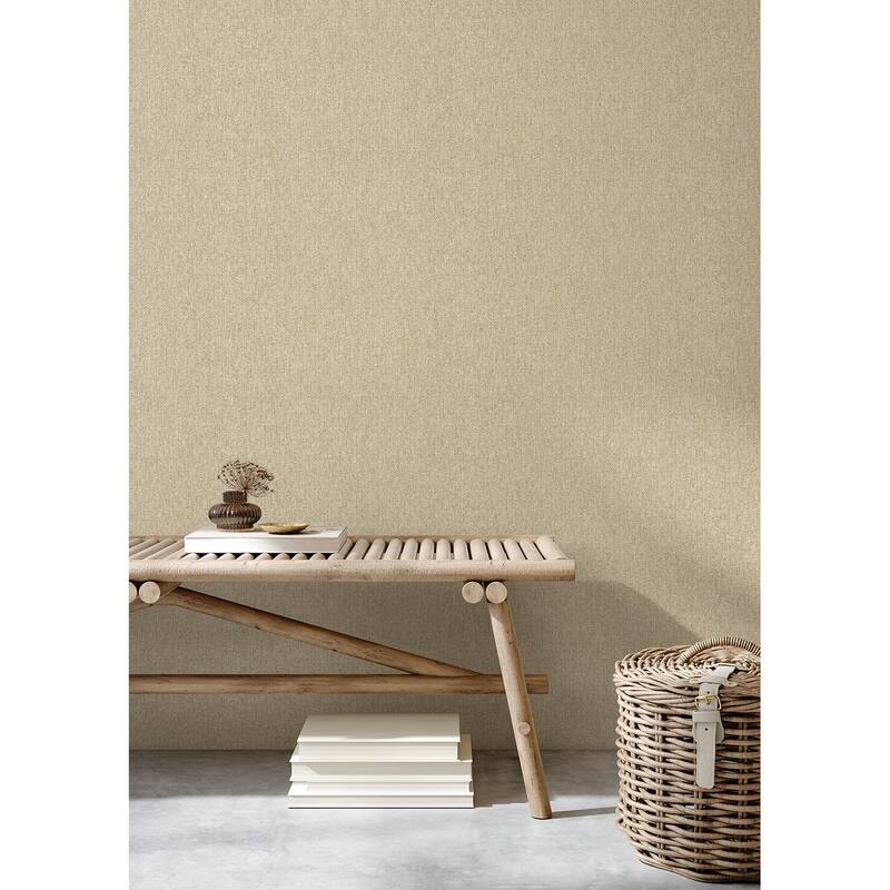 Fine Decor Theo Light Brown Chevron Wallpaper