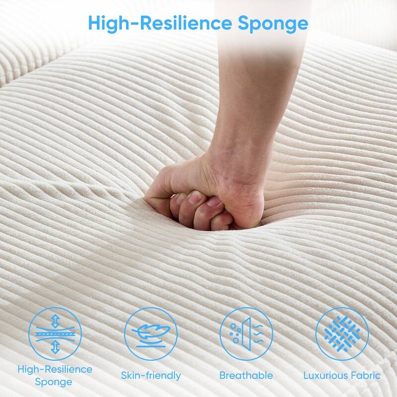 Mixoy 6 Seat U-Shaped Modular Sectional Sofa with Pull Out Bed, Sleeper Sofa Bed with Cup Holders & Storage