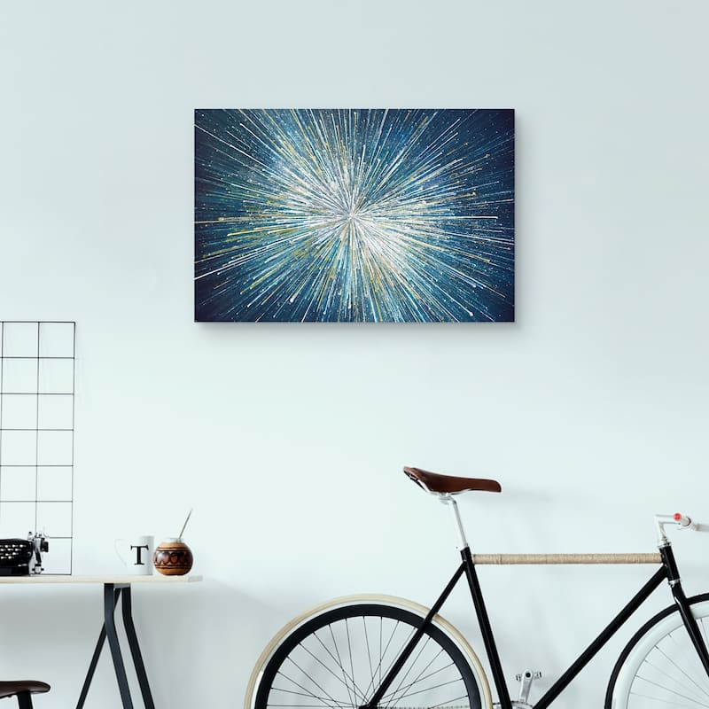 Starburst by Studio Arts Canvas Art Print