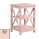 preview thumbnail 54 of 67, Convenience Concepts Oxford End Table with Shelves